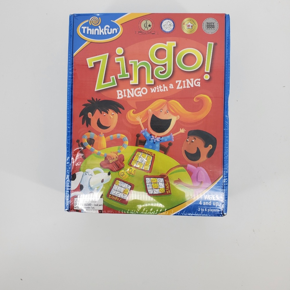 Thinkfun Zingo Bingo With A Zing Matching Game
